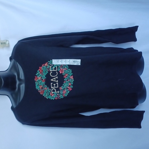 Croft & Barrow The Classic Tee - easy care, extra soft, Peace, Sz S - Picture 1 of 4